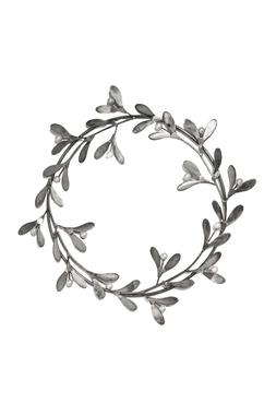 Galvanised Mistletoe Wreath &pound;29.99
