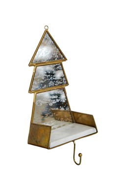 Glass Christmas Tree Marble Stocking Holder &pound;29.99