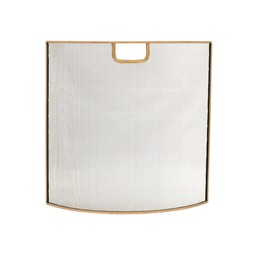Iron Fire Screen In Brass &pound;69.99