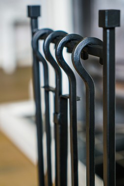 Iron Hanging Rack Fireside Companion Set &pound;69.99