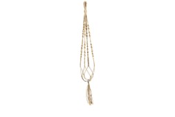 Macrame Plant Hanger Natural H95cm &pound;14.99 Copy