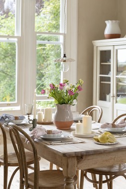 Moreton Olive scalloped Vase H23cm &pound;34.99
