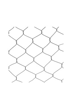 OUTDOOR WIRE NETTED PLANT PROTECTOR ZINC H48CM W36CM