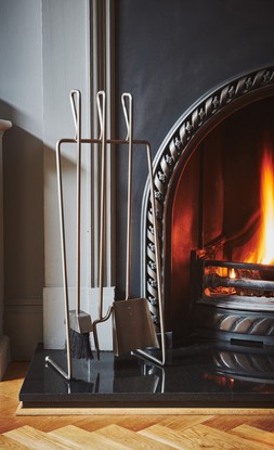 Pewter Linear Companion Set &pound;119.99