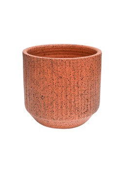 Solento Terracotta Speckle H14cm D16cm &pound;14.99, H18.5cm D20cm &pound;22.99