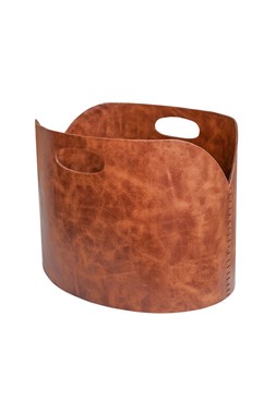 Tan Faux Leather Log Bucket &pound;89.99