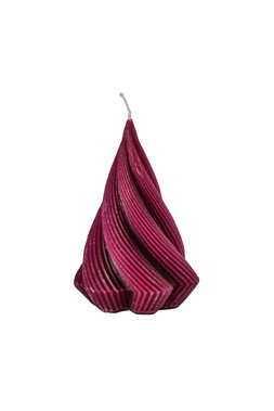 TWISTED TREE CANDLE BORDEAUX £8.99