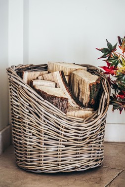 Wicker Log Basket &pound;59.99
