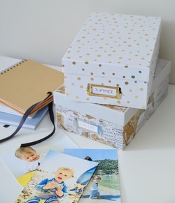 Blue Map Storage Box 11cm x 20cm x 29cm £4.50