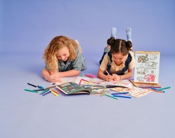 Kaleidoscope Animal Sketch, Doodle, Draw Book £3 & Felt Tip Pens 50 Pack £3