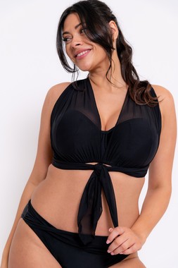 Wrapsody Bandeau Bikini in black - Top &pound;44 $75 &euro;64 Brief - &pound;23 $42 &euro;38 (10)