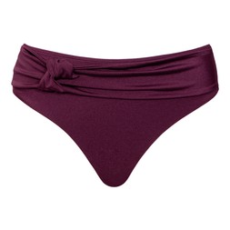 BEACH BLISS HIGH LEG BIKINI BRIEF MULBERRY PURPLE