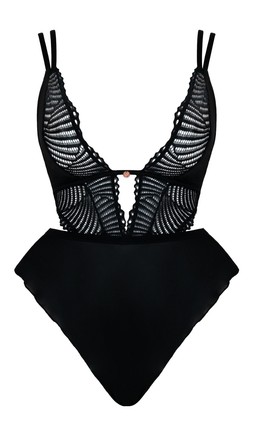 After Hours black lace teddy &pound;49
