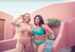 Lace Daze Balcony Bra Latte Beige &pound;35, Lace Daze Brazilian Latte Beige &pound;19, Lace Daze Balcony Bra Blue Lagoon &pound;35, Lace Daze Brazilian Blue Lagoon &pound;19