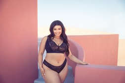 Lace Daze Bralette Black &pound;30, Lace Daze Brazilian Black &pound;19 (2)