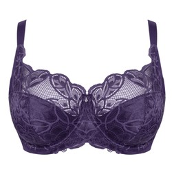 Lovelace Deep Purple Bra GBP 32 AUD 78.95 CAD 74 EUR 48