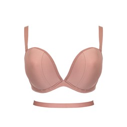 Superhero Multiway Padded Plunge Bra Latte Beige