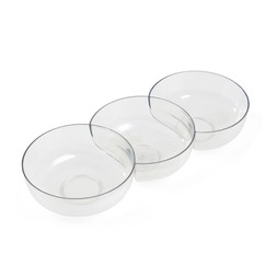 Summer 3 Piece Snack Bowl - Clear