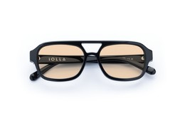 ARRAN BLACK Lenses Tangerine