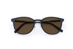 Maxwell Matte Black Lenses Brown £85