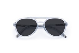 Nicol Light Grey Crystal Lenses Grey £85