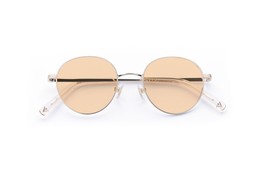 Reid Brushed Gold Lenses Tangerine £85