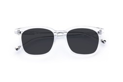 Stewart Clear Crystal Lenses Grey £85