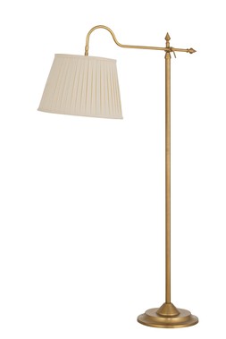 Brass Reading Floor Lamp