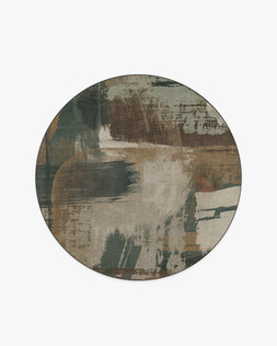 Architectural Digest Dresden Shadow Multicolour Rug Flatwoven 185 round £339