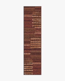 Solene Amber Red Rug 74x305 £149