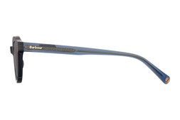Barbour BAS-3085 Blue Crystal & Silver Men's Sunglasses