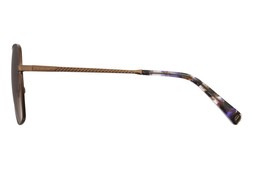 Barbour BAS-3100 Square Bronze & Peppercorn Tort Women's Sunglasses