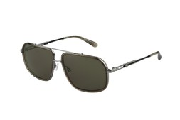 Barbour BAS-3104 Silver, Black & Olive Men's Navigator Sunglasses