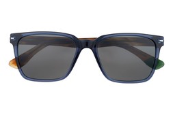 Botaniq Men’s Crystal Blue/Smoke Sunglasses