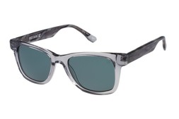 Botaniq Men’s Crystal Grey/Green Teal Sunglasses