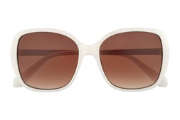 Superdry 5035 Milky Pearl/Brown Sunglasses
