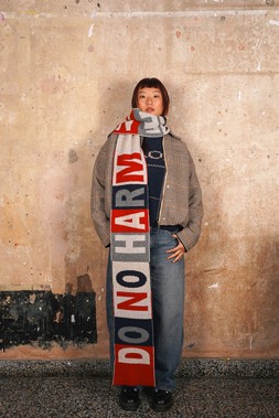 Do No Harm Take No Shit Scarf £110