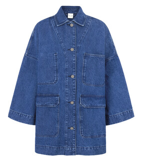 Beyond Nine Bea Jacket - Mid Blue £175