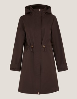 Ada Waterproof Raincoat Brown