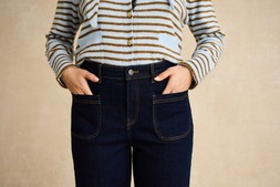 Arlo Regular Cropped Jeans Blue