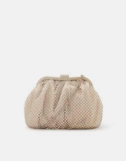 Sparkle Clip Frame Clutch