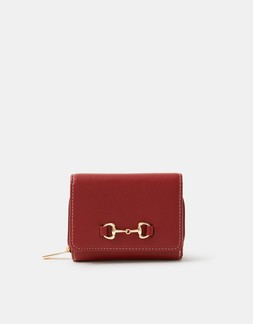 Horsebit Purse Burgundy