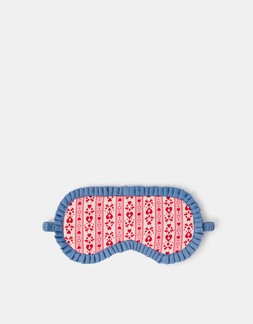 Heart Stripe Eye Mask