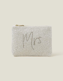 Mrs Bridal Pouch