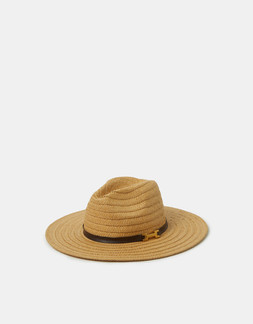 Woven Fedora Hat