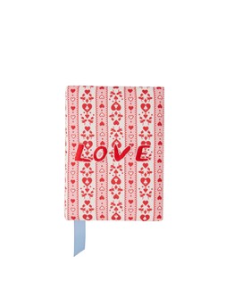 Heart Print Notebook