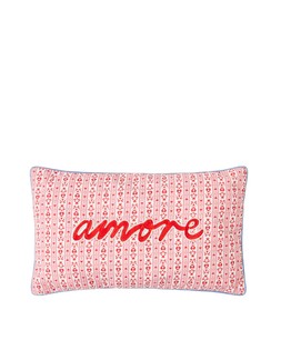 Heart Print Cushion Cover