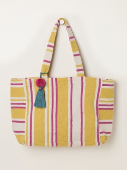 FatFace Beach Bag - Mustard €25 at Very.ie