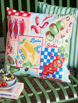 Furn Mediterranean Picnic 45X45 Outdoor Polyester Cushion Multi €22.99 at Very.ie