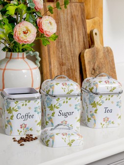 Laura Ashley Set Of 3 Canisters €45.99 at Very.ie